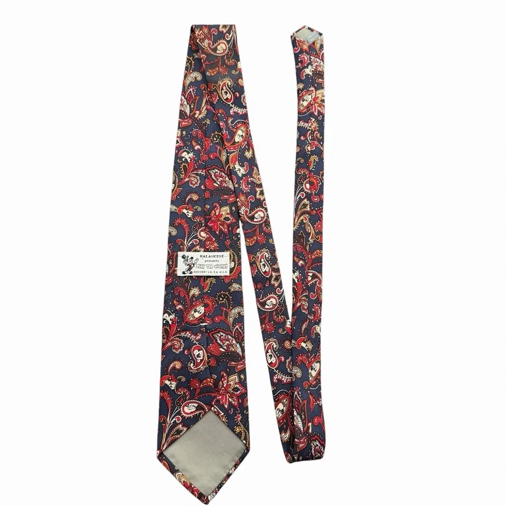 Disney Mickey‎ Paisley Silk Necktie Balancine Presents Men's Tie 57